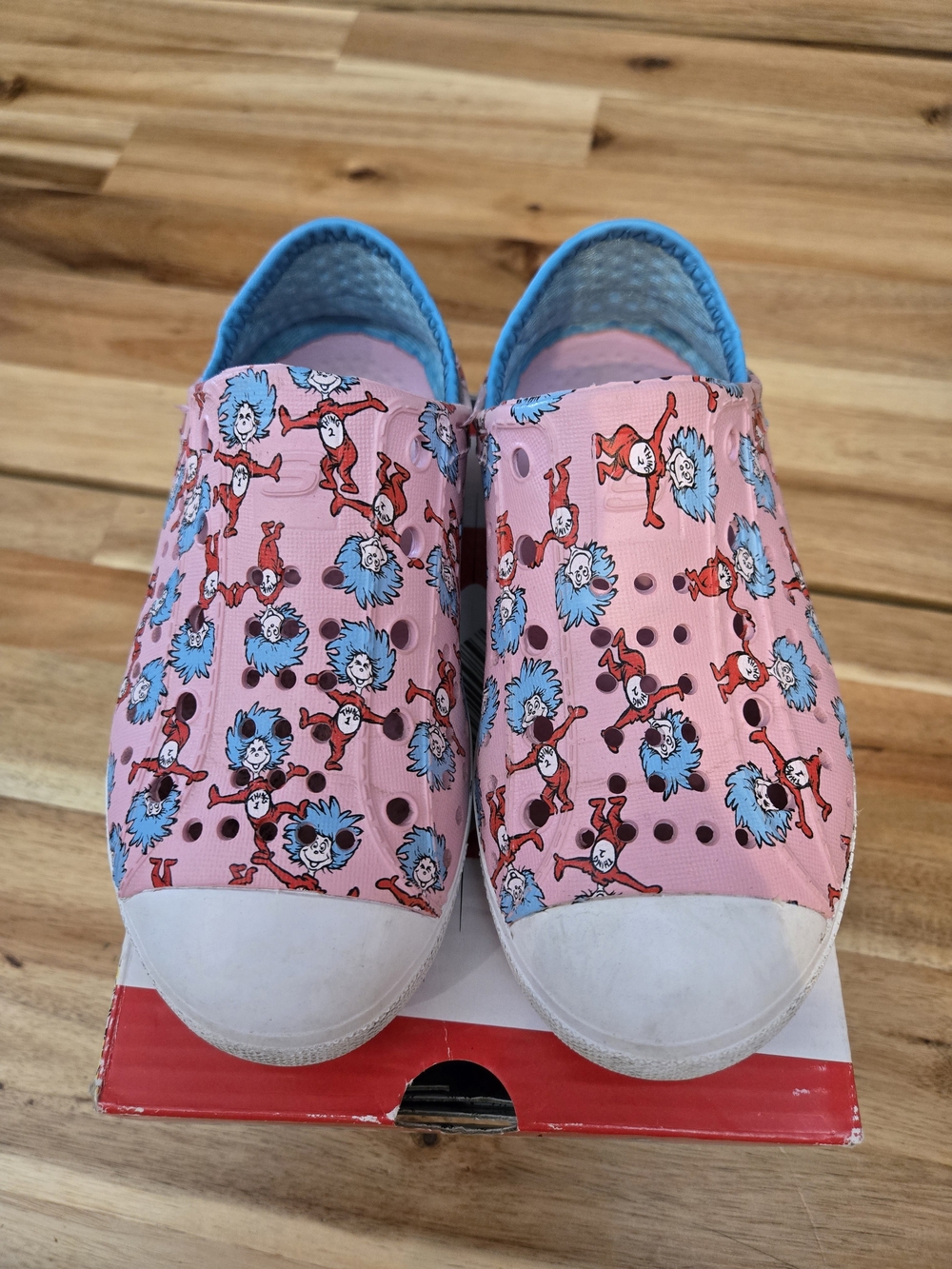 Skechers Pink Dr. Seuss Character Slip-On 10t